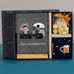 Cadeauset voor de 18e verjaardag met afdruk op glas en noten in witte chocolade