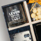 Cadeauset met voor de 40ste verjaardag glas whisky