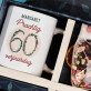 Cadeauset voor 60ste verjaardag met mok en thee