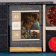 Cadeauset met voor de bruiloft afdruk op glas en chocolade