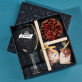Cadeauset eigen project met wijnglazen en badzout