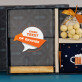 Cadeauset eigen project met afdruk op glas en noten in witte chocolade