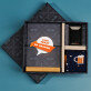 Cadeauset eigen project met afdruk op glas en aansteker