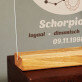 sterrenbeeld schorpioen - Afdruk op acrylglas